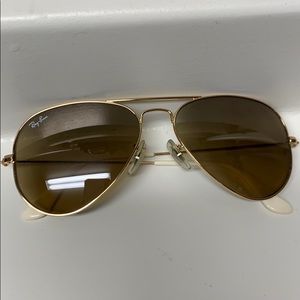 Ray Ban Aviator Sunglasses 55 mm